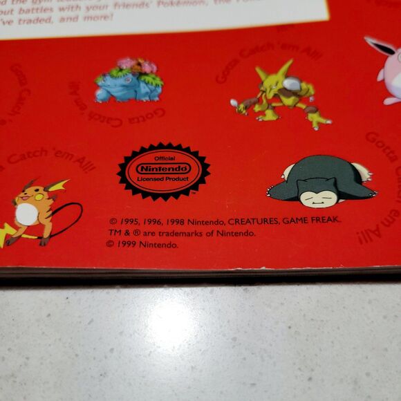 NEW VTG 1999 The Official Pokemon Collector's Sticker Book by Maria S Barbo - Picture 6 of 6